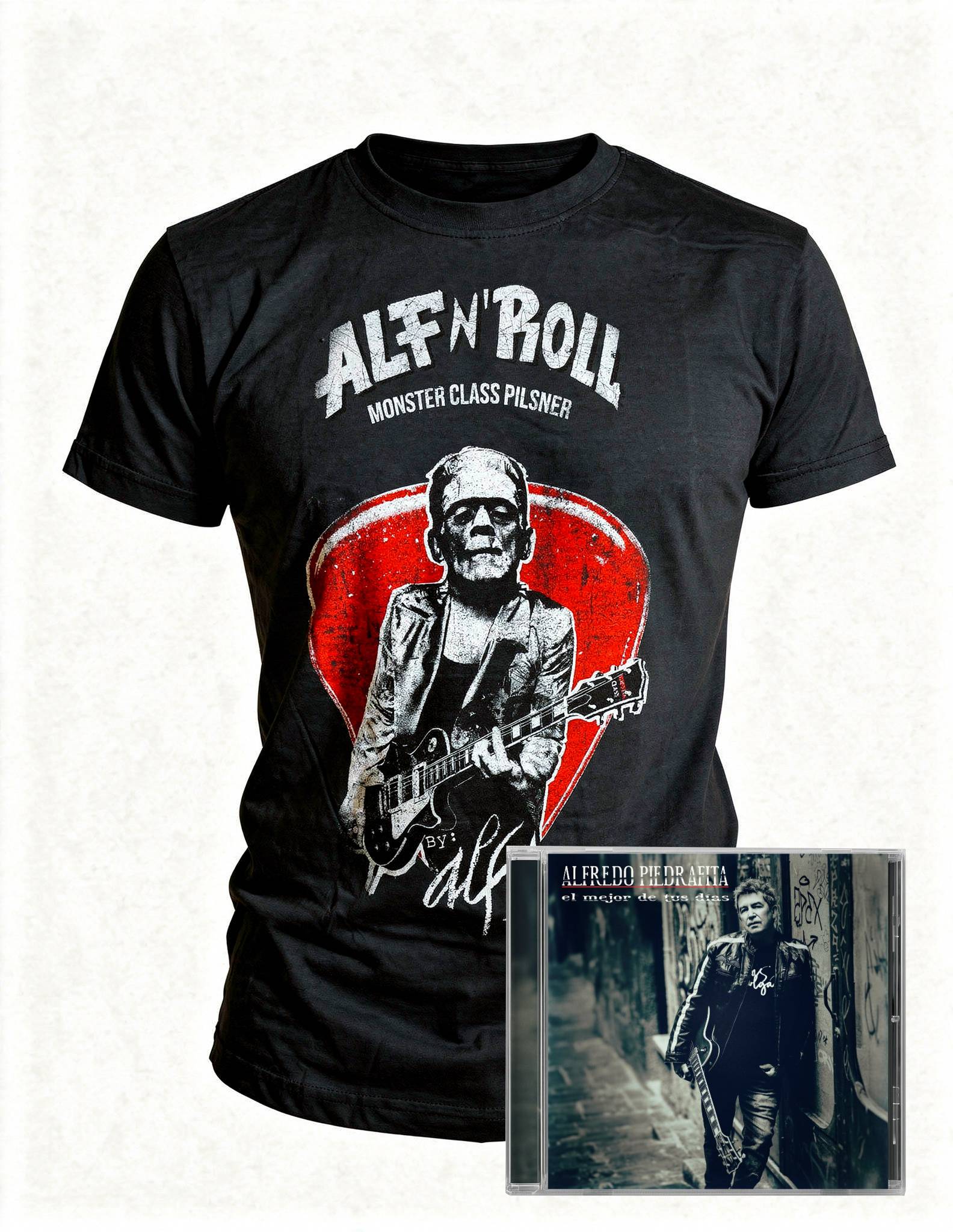 camiseta alf n roll cd